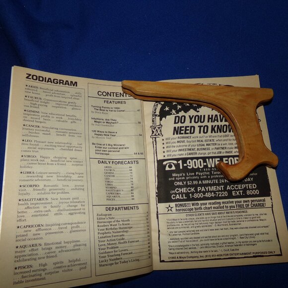 Vintage Astrology Magazine - January 1994 - Happy New Year - Picture 3 of 4